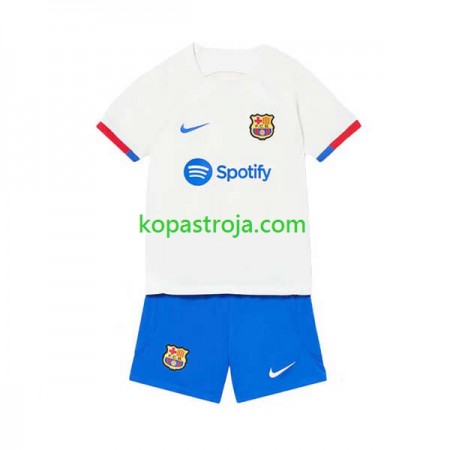 Billiga Fotbollströjor FC Barcelona Barn Borta tröja 2023/24 Kortärmad